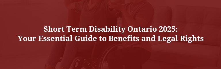 short term disability ontario 2025